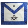Tablier maçonnique en cuir – Rite York – Maître – Oeil sans rayons