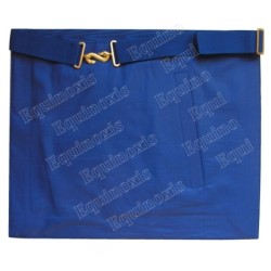 Tablier maçonnique en cuir – Rite York – Maître – Oeil sans rayons