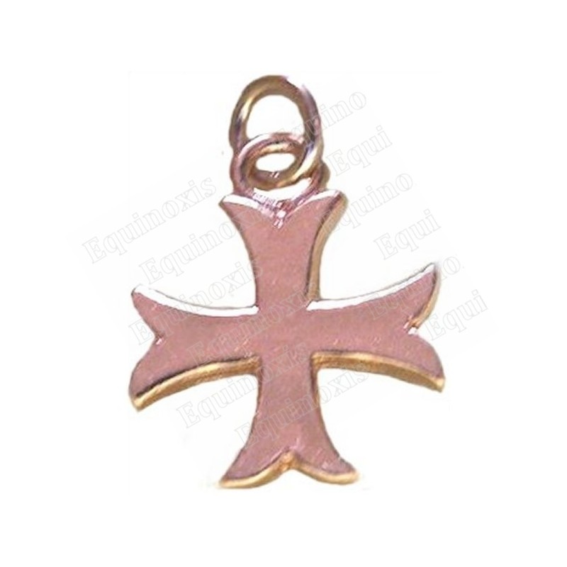 Pendentif templier – Croix templière pattée rentrée