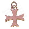 Pendentif templier – Croix templière pattée rentrée