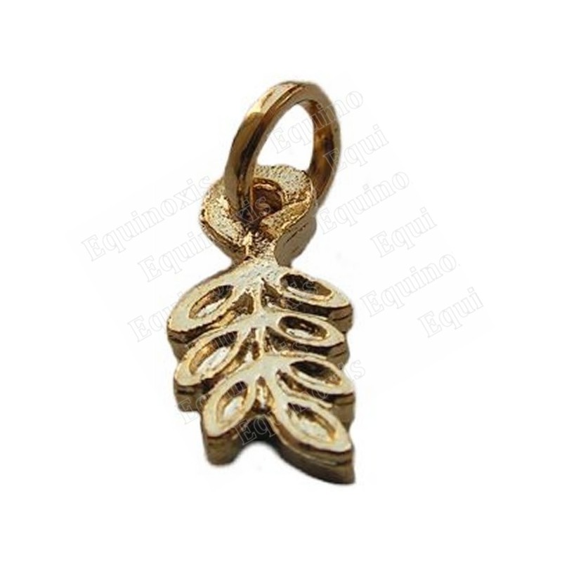 Pendentif maçonnique – Branche d'acacia