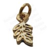 Pendentif maçonnique – Branche d'acacia