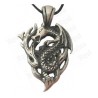Pendentif Feng-Shui – Dragon élémental – Bois