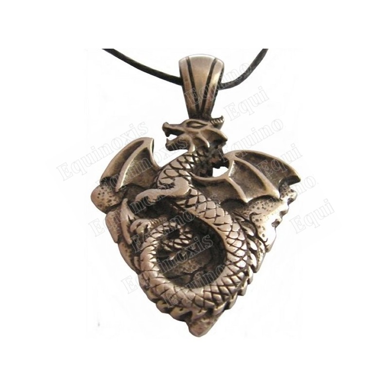 Pendentif Feng-Shui – Dragon élémental – Terre