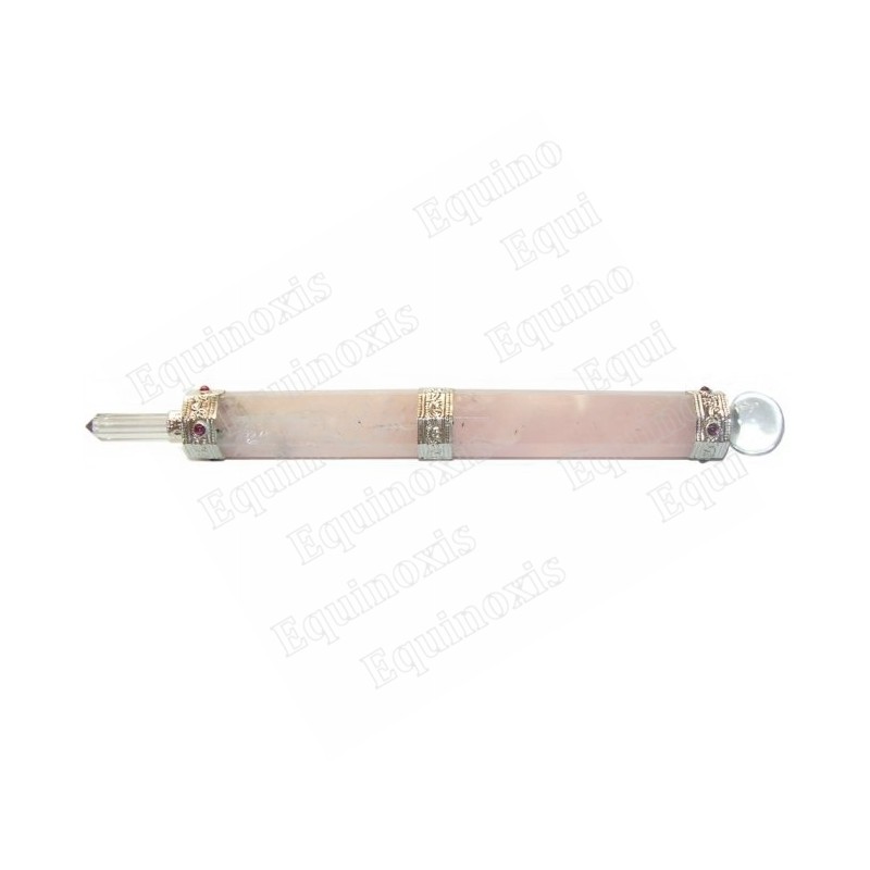 Bâton de santé – Quartz rose – GM