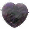 Pendentif pierre – Coeur – Améthyste