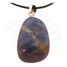 Pendentif pierre – Pierre roulée – Sodalite