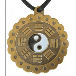 Pendentif Feng-Shui – Pa Koua & Tao – Bronze antique – Vente grossiste