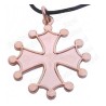 Pendentif occitan – Croix occitane – Or vif – GM