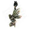 Pendentif fée – Fée accroupie