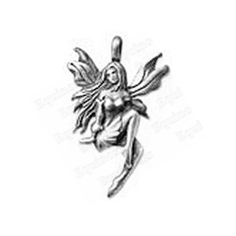 Pendentif fée – Fée assise