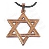 Pendentif judaïque – Etoile de David – Or vif 2