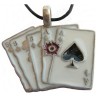 Pendentif Poker – Deux paires