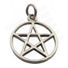 Pendentif en argent sterling 925e – Pendentif pentagramme 1