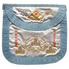 Tablier maçonnique en satin – Rite Français Traditionnel – Vénérable Maître