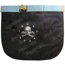 Tablier maçonnique en satin – Rite Français Traditionnel – Vénérable Maître