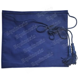 Tablier maçonnique en cuir – Rite York – Maître – Equerre et Compas + G