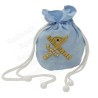 Sac aux  propositions – Satin bleu