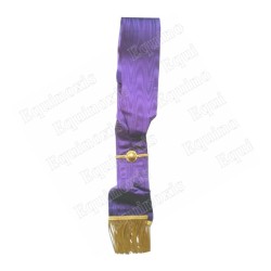 Echarpe maçonnique moirée – Croix Rouge de Constantin