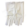 Gants maçonniques blancs lycra – Taille S