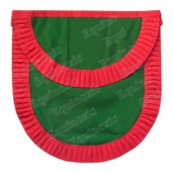 Tablier maçonnique en coton – Stricte Observance Templière (SOT) – Maître Ecossais