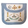 Tablier maçonnique en cuir – Rite Français Traditionnel – Vénérable Maître