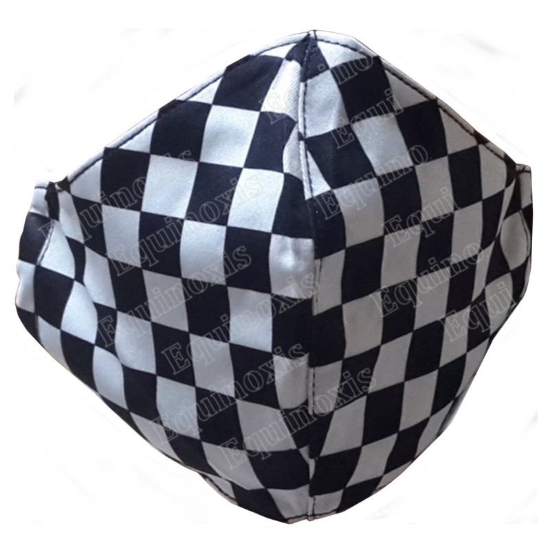 Masque maçonnique - Pavé mosaïque
