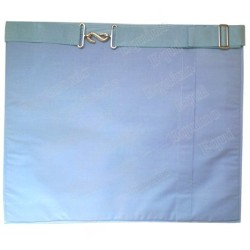 Tablier maçonnique en simili-cuir – Rite Emulation – Couleur GLNF – Maître – Dos